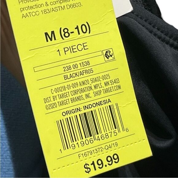 All in Motion Black Swimwear Bottoms, Size M, NWT - Picture 4 of 5